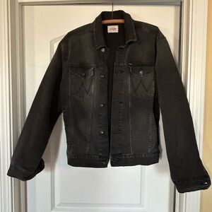 Vintage Wrangler Black Denim Jacket